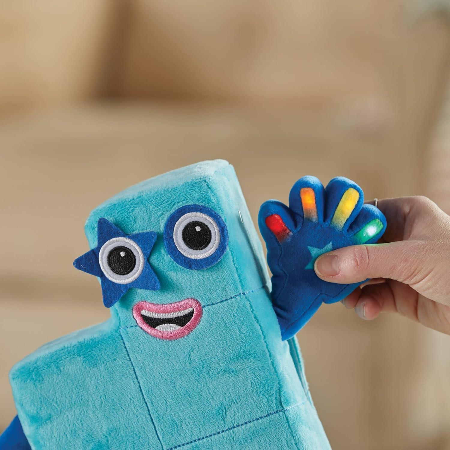 image:imagehand2mind SingAlong Numberblock Five Plush Officially Licensed Character Plushies 12 Songs ampamp Sounds from The TV Show Light Up Soft Stuffies for Kids Ages 2 3 4 5 6 7Modern