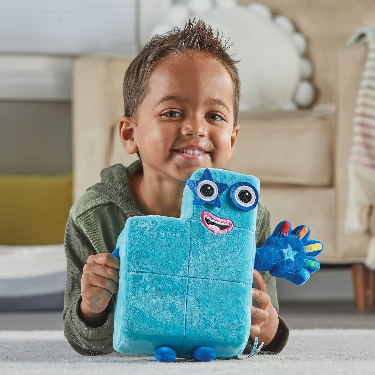 image:imagehand2mind SingAlong Numberblock Five Plush Officially Licensed Character Plushies 12 Songs ampamp Sounds from The TV Show Light Up Soft Stuffies for Kids Ages 2 3 4 5 6 7Modern