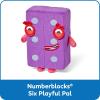 hand2mind Numberblock Six Playful Pal, Plush Figure Toys, Numbers for Toddlers, Cute Stuffies, Preschool Math Learning Toys, Stuffed Animal, Small Plushies, Counting Blocks, Birthday Gifts for Kids
