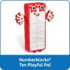 hand2mind Numberblock Ten Playful Pal, Plush Figure Toys, Numbers for Toddlers, Cute Stuffies, Preschool Math Learning Toys, Stuffed Animal, Small Plushies, Counting Blocks, Birthday Gifts for Kids