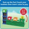 hand2mind Numberblocks Add It Up Mini Market, Grocery Store Playset, Math Toys for Kids 3-5, Counting Toys, Learning Money, Numbers for Toddlers, Mini Shopping Cart, Pretend Play Figure Playset