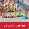 hand2mind Numberblocks Mini Vehicles, Race Car Toys, Toy Vehicle Playsets, Play Figure Playsets, Small Figurines for Kids, Number Toys, Counting Toys, Math Toys for Kids 3-5, Birthday Gifts for Kids(Numberblocks Vehicles)