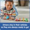hand2mind Numberblocks Mini Vehicles, Race Car Toys, Toy Vehicle Playsets, Play Figure Playsets, Small Figurines for Kids, Number Toys, Counting Toys, Math Toys for Kids 3-5, Birthday Gifts for Kids(Numberblocks Vehicles)