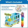 hand2mind Numberblocks Rainbow Counting Bus, Music Toys for Kids Ages 3-5, Toddler Musical Number Toys, Play Figure Playsets, Preschool Learning Toys, Birthday Gifts for Kids