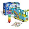 hand2mind Numberblocks Rainbow Counting Bus, Music Toys for Kids Ages 3-5, Toddler Musical Number Toys, Play Figure Playsets, Preschool Learning Toys, Birthday Gifts for Kids