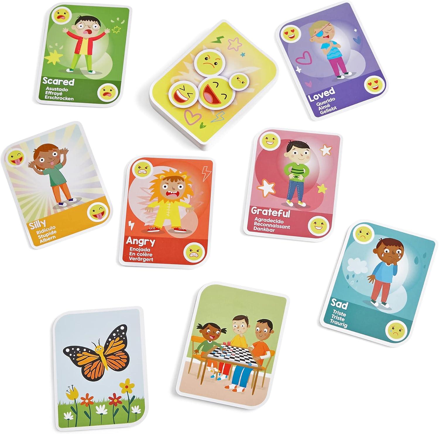 image:imagehand2mind Express Your Feelings Playing Cards Emotions Cards Flash Cards for Toddlers Kids Card Games Play Therapy Toys Therapy Games Social Emotional Learning Activities Social Skills Games