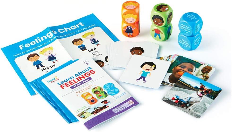 image:imagehand2mind Learn About Feelings Set Social Skills Games for Kids Social Emotional Learning Activities Play Therapy Toys for Counselors Calm Down Corner Supplies Autism Learning Materials
