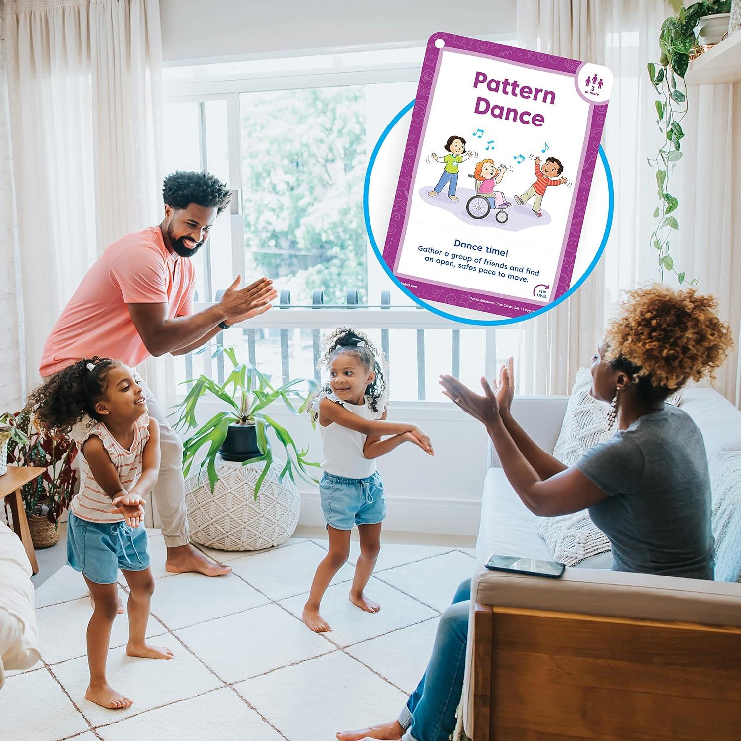 image:imagehand2mind Social Emotional Task Cards for Ages 8 Social Emotional Learning Play Therapy Toys for Counselors Social Skills Activities for Kids Conversation Starters Emotional Regulation for KidsAges 3 Set