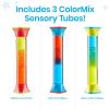 hand2mind ColorMix Sensory Tubes, Fidget Toys for Kids Anxiety Relief, Sensory Play Therapy Toys for Counselors, Calm Down Corner Supplies, Calming Corner Classroom, Kids(ColorMix Sensory Tubes)
