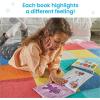 hand2mind Feelings Family Core Emotions Book Set, Social Emotional Learning, Calm Down Corner Supplies, Preschool Classroom Must Haves, Bedtime Story Books for Toddlers, for Kids