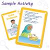 hand2mind Social Emotional Task Cards for Ages 8+, Social Emotional Learning, Play Therapy Toys for Counselors, Social Skills Activities for Kids, Conversation Starters, Emotional Regulation for Kids(Ages 3+ Set)