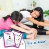 hand2mind Social Emotional Task Cards for Ages 8+, Social Emotional Learning, Play Therapy Toys for Counselors, Social Skills Activities for Kids, Conversation Starters, Emotional Regulation for Kids(Ages 8+ Set)