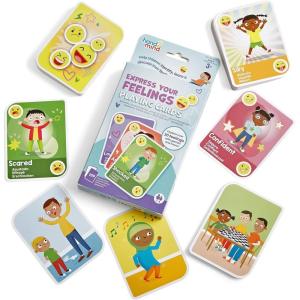 hand2mind Express Your Feelings Playing Cards, Emotions Cards, Flash Cards for Toddlers, Kids Card Games, Play Therapy Toys, Therapy Games, Social Emotional Learning Activities, Social Skills Games
