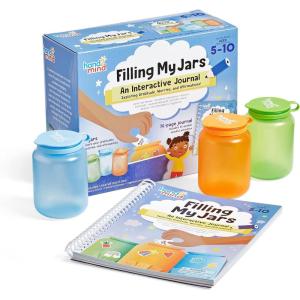 hand2mind Filling My Jars Interactive Journal, Kids Gratitude Growth Mindset Activities, Positive Affirmations for Kids, Mindfulness Social Emotional Learning, Calm Down Corner (95426)