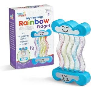hand2mind My Feelings Rainbow Fidget, Toddler Sensory Toys, Quiet Fidgets, Calm Down Corner Supplies, Social Emotional Learning, Calming Toys, Preschool Classroom Must Haves, Kids Stocking Stuffers