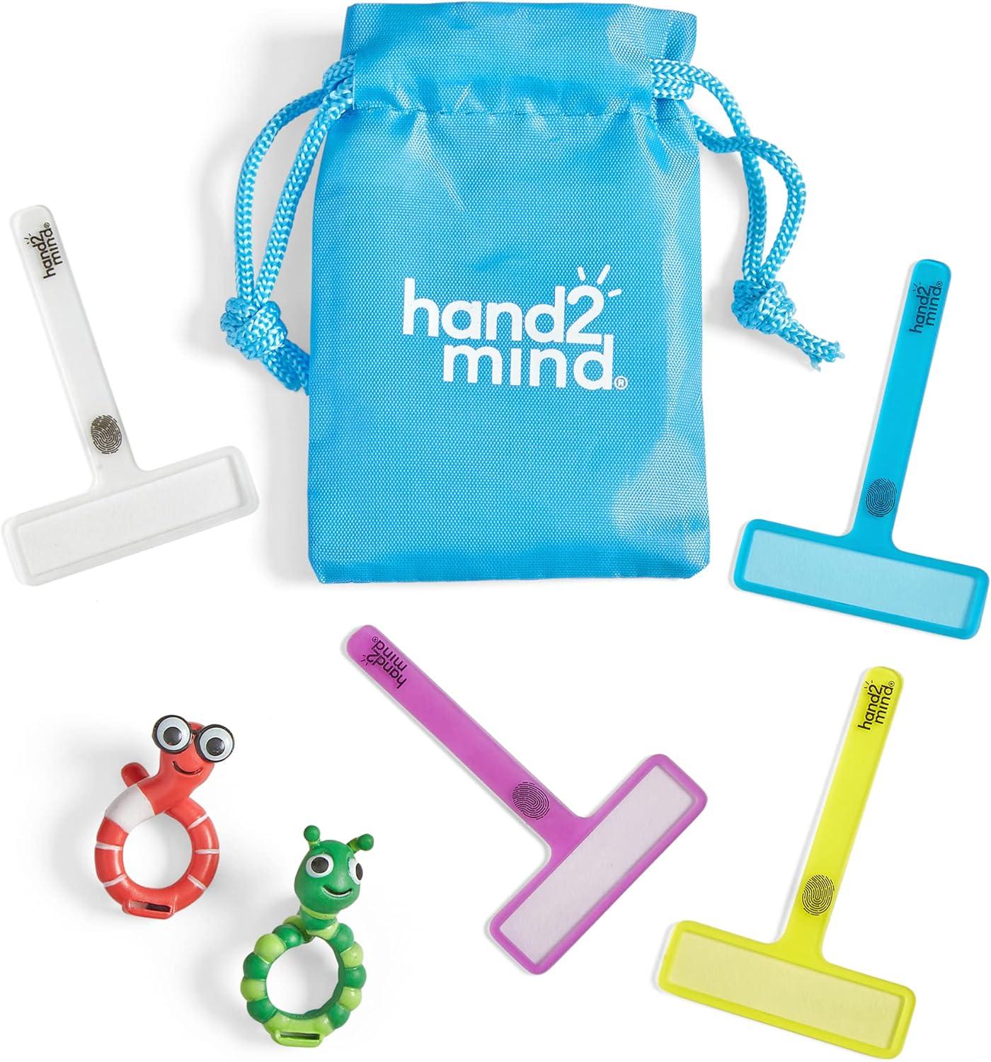 image:imagehand2mind FingerFocus Highlighter FollowAlong Friends Guided Reading Strips Reading Tracker Color Overlays for Dyslexia ADHD Tools for Kids Reading Classroom Supplies Reading Accessories