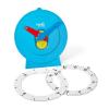 Hand2Mind Advanced NumberLine for Kids: Math Manipulatives, Analog Clock for Learning Time (1 Pack)(Magnetic Demonstration)