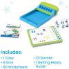 hand2mind ConfiDice! Kindergarten Prep, Learning Games for Toddlers, Math and Reading Activities(Kindergarten)