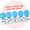 hand2mind Learn My Letters Fine Motor Clips, Kids Clothespin Activities, Letter Practice for Preschoolers, Toddler Alphabet Learning Toys, Pincer Grasp Toys, Fine Motor Toys, Reading Manipulatives(Motor Clips)