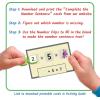 hand2mind Learn My Numbers Fine Motor Clips, Kids Clothespin Activities, Fine Motor Toys, Learning Numbers for Toddlers, Toddler Numbers and Counting, Preschool Learning Activities, Montessori Math