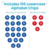 hand2mind Lowercase Alphabet Chips, Toddler Learning Letters for Spelling, Learn to Spell for Kids, Reading Tools for Kids, Science of Reading Manipulatives, Teaching Supplies Kindergarten(Alphabet Chips)