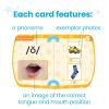 hand2mind Mirror My Sounds Phoneme Set, Letter Sounds Flash Cards, Toddler Speech Therapy Materials, Phonics for Kindergarten, Phonemic Awareness Manipulatives, Preschool Learning Activities(Phoneme Set)