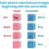 hand2mind Reading Rods Alphabet & Phonemic Awareness, Word Building Activities, Letter Blocks, CVC Words for Kindergarten, Spelling Toys, Reading Tools for Kids, Science of Reading Manipulatives