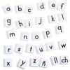 hand2mind Plastic Lowercase Alphabet Letter Tiles, Plastic Letters for Kids, Phonics Manipulatives, Science of Reading Alphabet Letters, Letter Tiles for Phonics and Spelling, Letters for Classroom