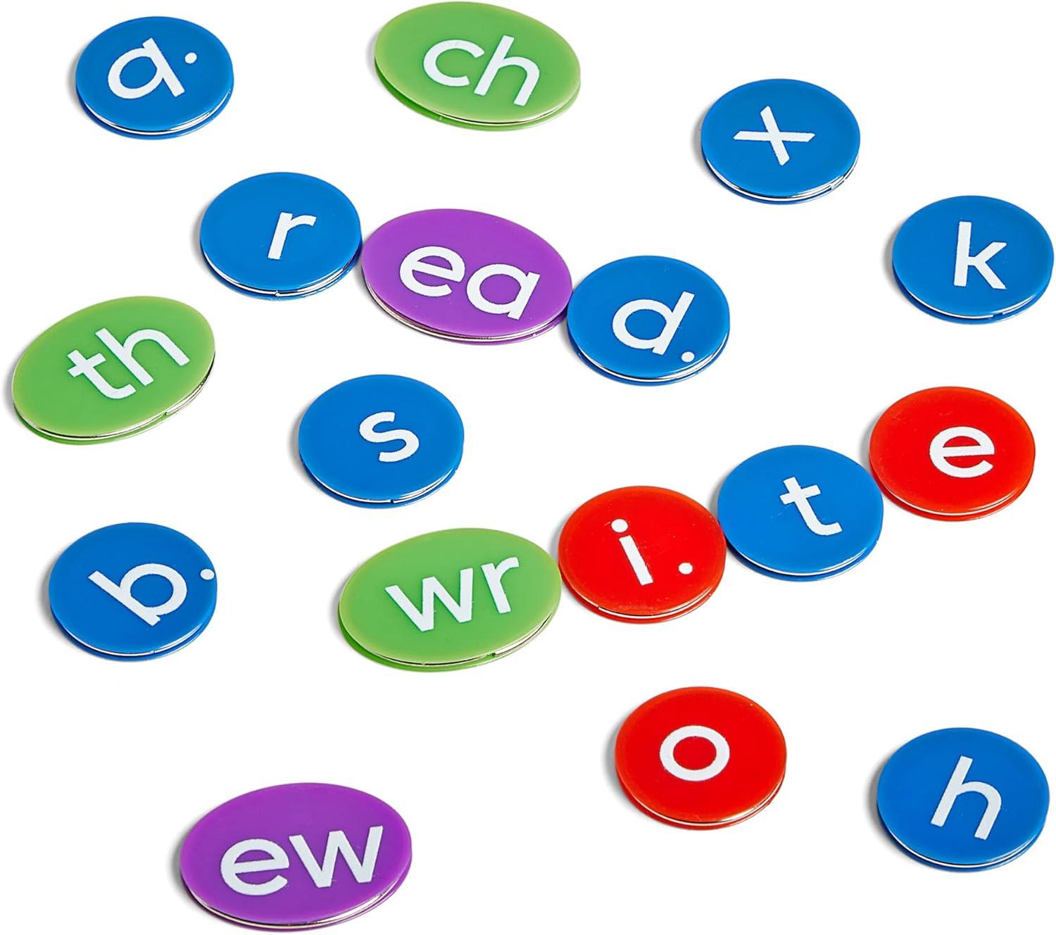 image:imagehand2mind Lowercase Phonics Chips Phonics Manipulatives for Kindergarten Phonemic Awareness Science of Reading Classroom Materials Reading Tools for Kids Alphabet Letter Tiles for Spelling