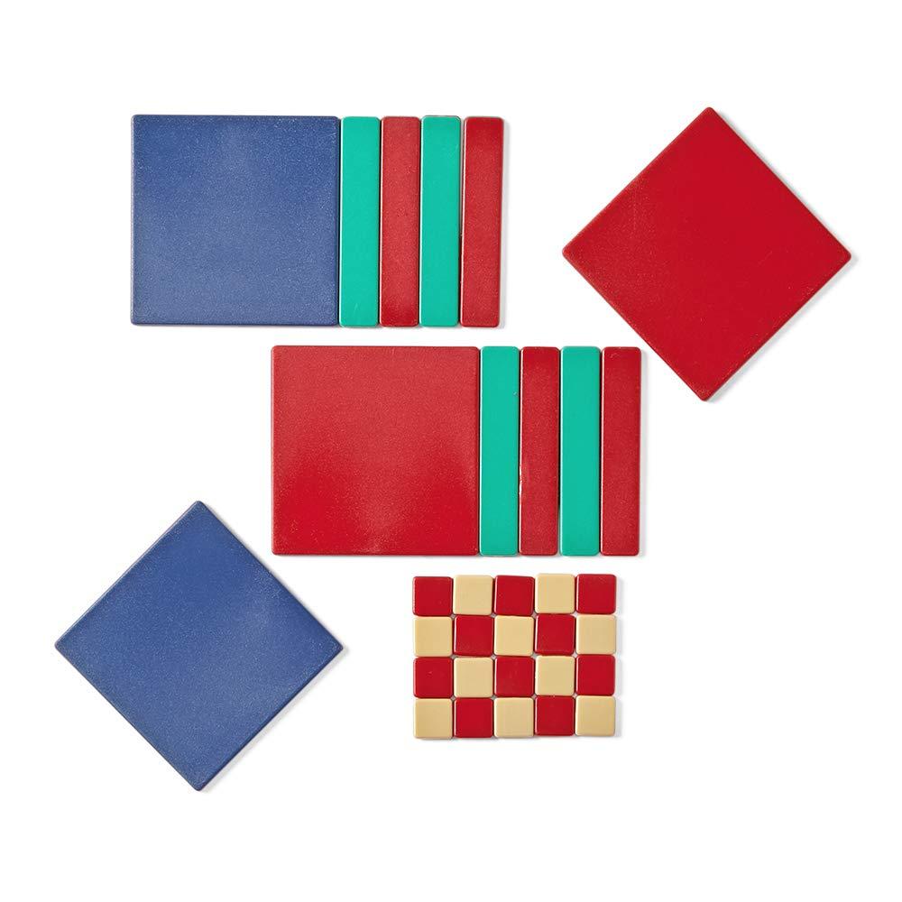 image:imagehand2mind Plastic Algebra Tiles Student Set Algebra Manipulatives Algebra Tiles X and Y Linear Algebra Algebra Tools Tiles Learning Algebraic Tiles Algebra Classroom 32 Pieces