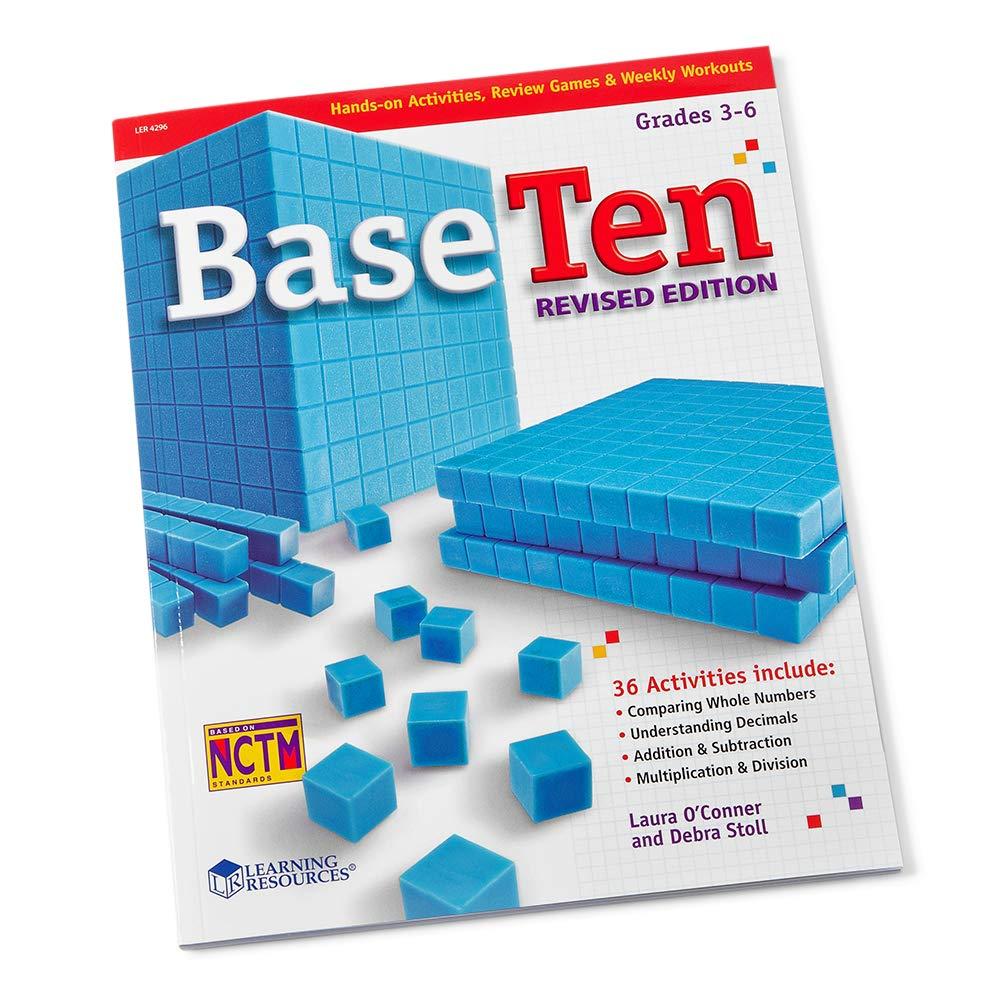 image:imagehand2mind Plastic Interlox Base Ten Blocks Classroom Set Connecting Cubes Base 10 Blocks for Math Set of 644