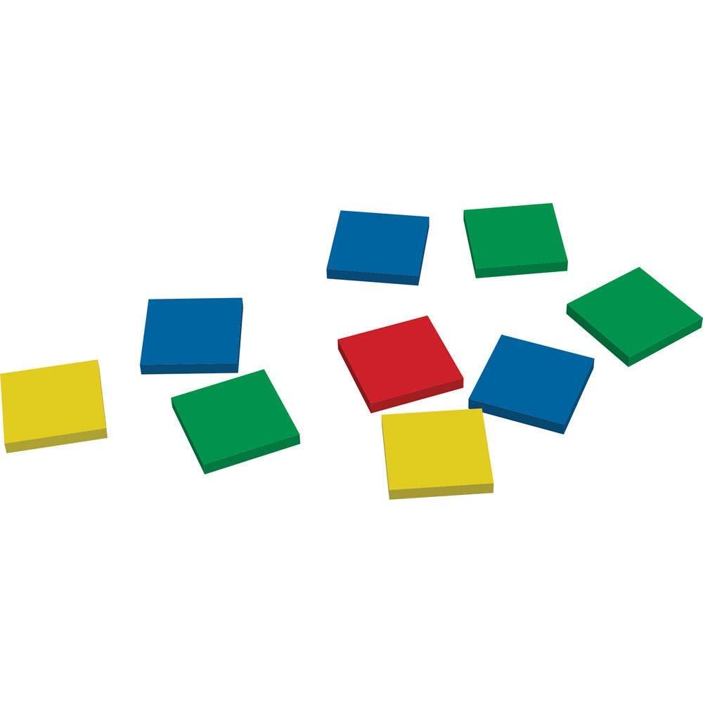 image:imagehand2mind Plastic Square Color Tiles Plastic Bingo Chips Math Bingo Tokens Math Manipulatives for Elementary School Counters for Kids Math Childrens Counting Manipulatives Set of 400
