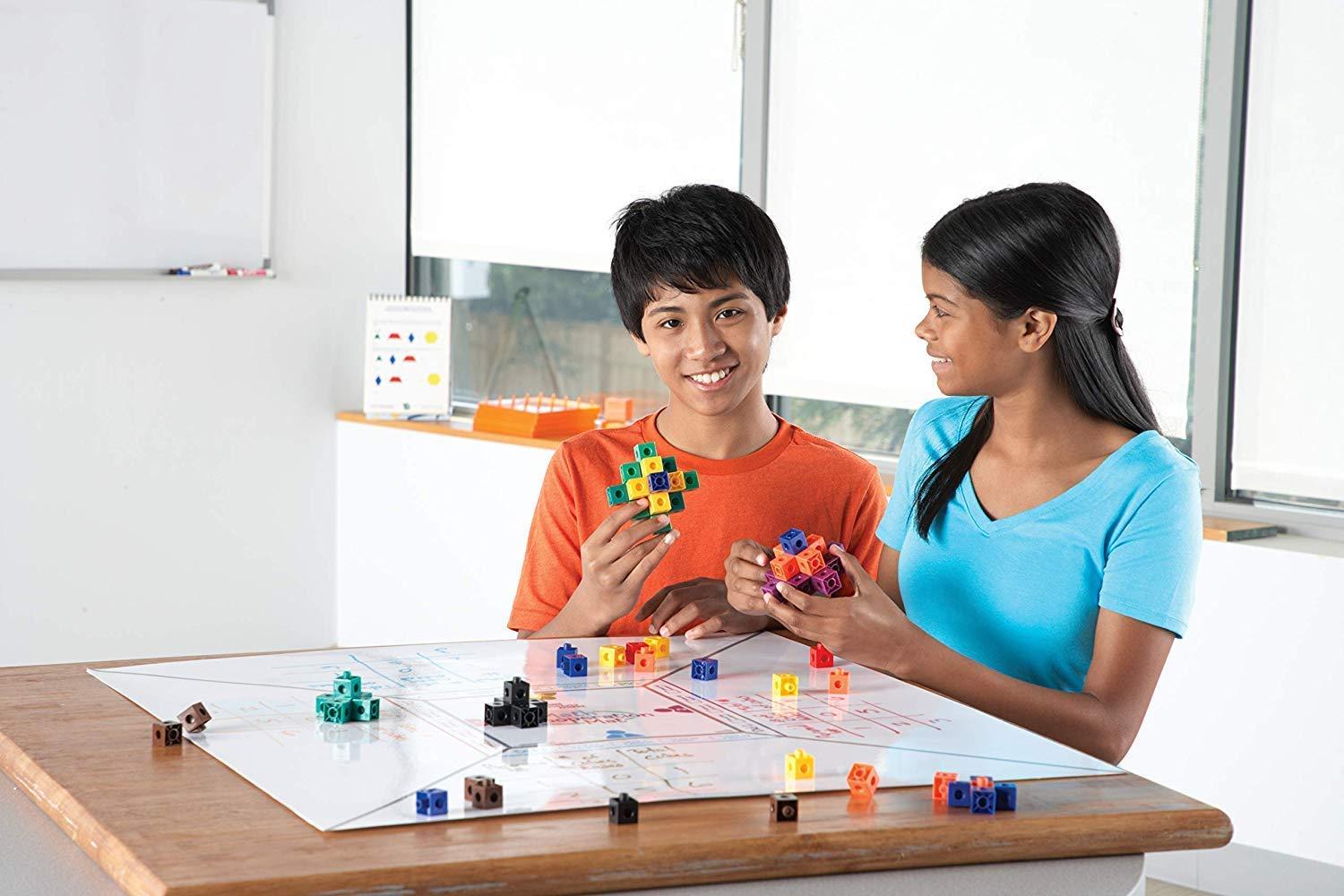 image:imagehand2mind Snap Cubes Math Linking Cubes Plastic Cubes Snap Blocks Color Sorting Connecting Cubes Math Manipulatives Counting Cubes for Kids Math Math Cubes Math Counters Set of 100Set of 500