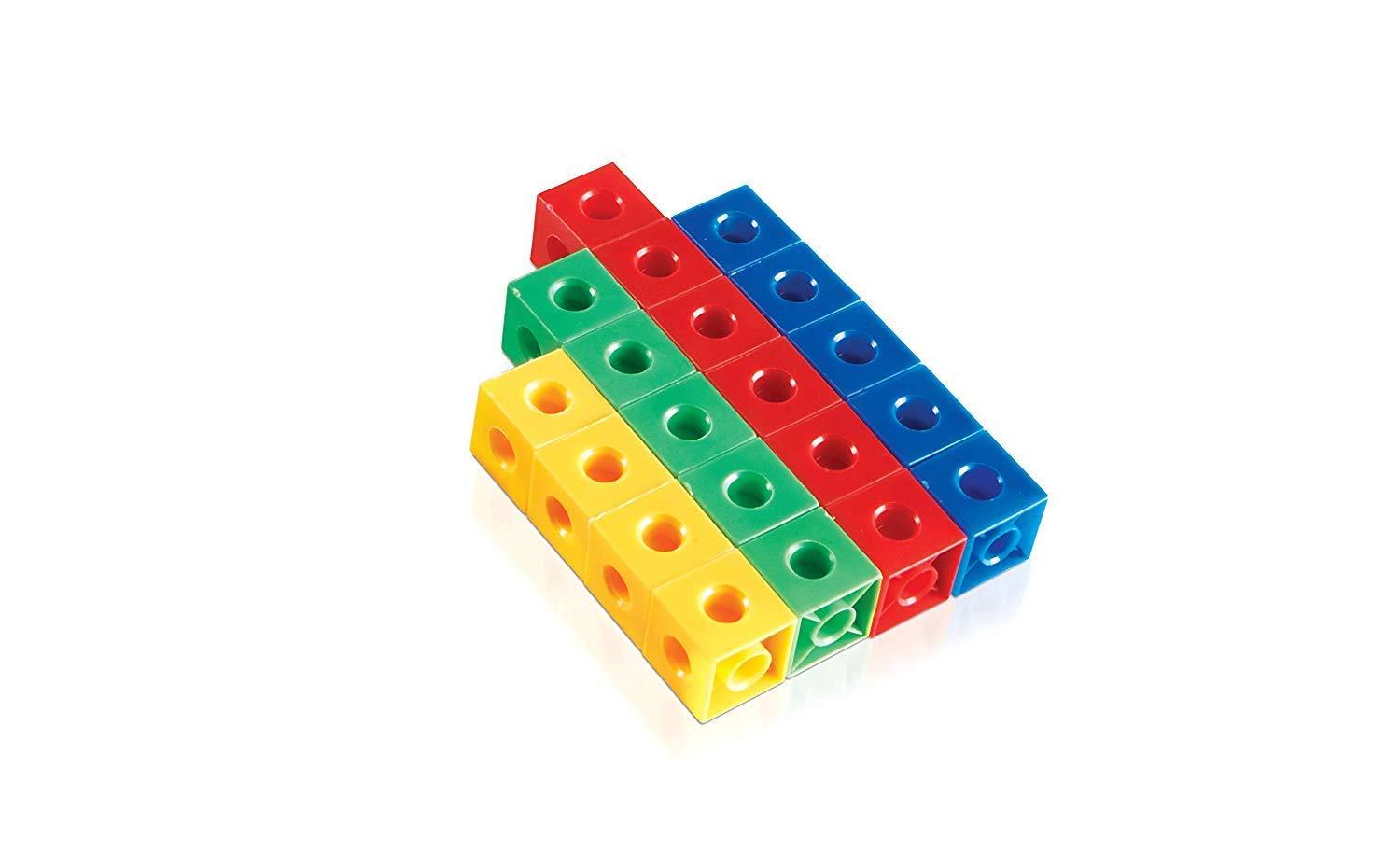 image:imagehand2mind Snap Cubes Math Linking Cubes Plastic Cubes Snap Blocks Color Sorting Connecting Cubes Math Manipulatives Counting Cubes for Kids Math Math Cubes Math Counters Set of 100Set of 100