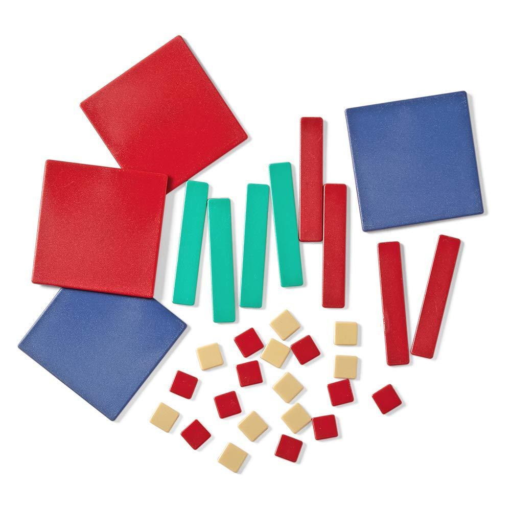 image:imagehand2mind Plastic Algebra Tiles Student Set Algebra Manipulatives Algebra Tiles X and Y Linear Algebra Algebra Tools Tiles Learning Algebraic Tiles Algebra Classroom 32 Pieces