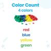 hand2mind Foam Square Color Tiles, Color Sorting, Math Counters for Kids, Counting Manipulatives, Colored Foam Squares, Math Manipulatives, Bingo Chips, Game Tokens, Tiles Learning (Set of 400)(Set of 400)