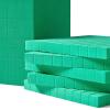 hand2mind Green Foam Base Ten Blocks Complete Set, Place Value Blocks, Counting Cubes for Kids Math, Base 10 Math Manipulatives for Kids, Kindergarten Homeschool Supplies (Set of 1610)(Green  Set of 1610)