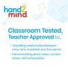 hand2mind Magnetic Demonstration Differentiated Base Ten Blocks Classroom Set, Magnetic Place Value Blocks, Counting Cubes for Kids Math, Base 10 Math Manipulatives Kindergarten Set (Set of 131)(Clings)