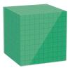 hand2mind Magnetic Demonstration Differentiated Base Ten Blocks Classroom Set, Magnetic Place Value Blocks, Counting Cubes for Kids Math, Base 10 Math Manipulatives Kindergarten Set (Set of 131)(Magnetic)