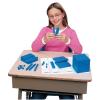 hand2mind Plastic Interlox Base Ten Blocks Classroom Set, Connecting Cubes, Base 10 Blocks for Math, (Set of 644)