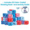 hand2mind Spanish Reading Rods Alphabet & Phonemic Awareness, Word Building Activities, Alphabet Linking Cubes, Letter Blocks for Spelling, Learn Spanish for Kids, Spanish Classroom Must Haves