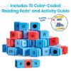hand2mind Spanish Reading Rods Alphabet & Syllables, Word Building Activities, Alphabet Linking Cubes, Letter Blocks for Spelling, Learn Spanish for Kids, Spanish Classroom Must Haves