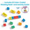 hand2mind Spanish Reading Rods Prefixes & Suffixes, Word Building Activities, Alphabet Linking Cubes, Letter Blocks for Spelling, Learn Spanish for Kids, Spanish Classroom Must Haves