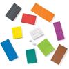 hand2mind Wood Cuisenaire Rods Individual Set, Fraction Bars, Montessori Number Rods, Counting Blocks, Math Manipulatives, Math Teacher Supplies, Kindergarten Homeschool Supplies (Set of 74)