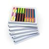 hand2mind Wooden Cuisenaire Rods with Trays, Math Manipulatives, Montessori Math Rods, Math Counters, Math Blocks, Counting Blocks, Montessori Math, Fraction Bars, Number Rods (Set of 6)(Plastic)