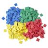 hand2mind Foam Square Color Tiles, Color Sorting, Math Counters for Kids, Counting Manipulatives, Colored Foam Squares, Math Manipulatives, Bingo Chips, Game Tokens, Tiles Learning (Set of 400)(Set of 400)
