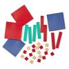 hand2mind Plastic Algebra Tiles Student Set, Algebra Manipulatives, Algebra Tiles X and Y, Linear Algebra, Algebra Tools, Tiles Learning, Algebraic Tiles, Algebra Classroom (32 Pieces)