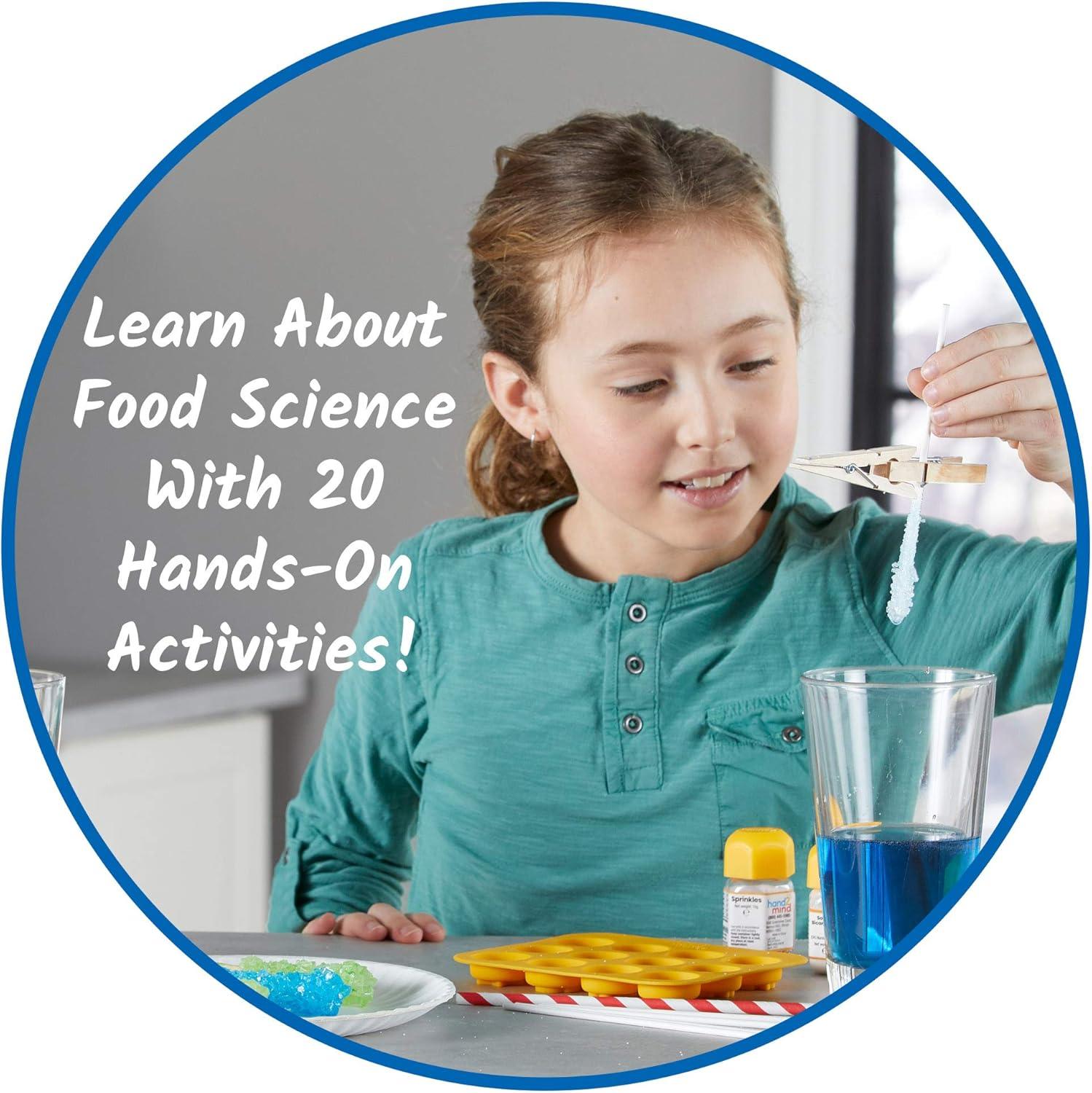 image:imagehand2mind Candy Creations Science Lab Kit Make Lollipops Gelatin and Candy Molds Candy Making Kit for Kids Gummy Bear Maker Food Science Kit Homeschool Supplies 20 HandsOn Activities