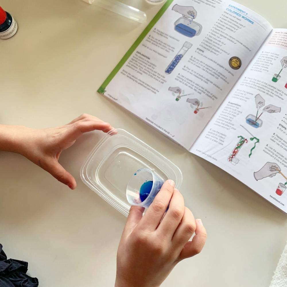 image:imagehand2mind Slime Science Kit for Kids 812 Kids Science Kit with FactFilled Guide DIY Slime Worms and Slime Bouncing Balls STEM Toys 14 Science Experiments0
