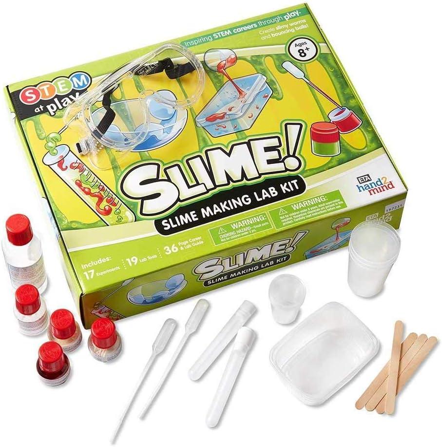 image:imagehand2mind Slime Science Kit for Kids 812 Kids Science Kit with FactFilled Guide DIY Slime Worms and Slime Bouncing Balls STEM Toys 14 Science Experiments0